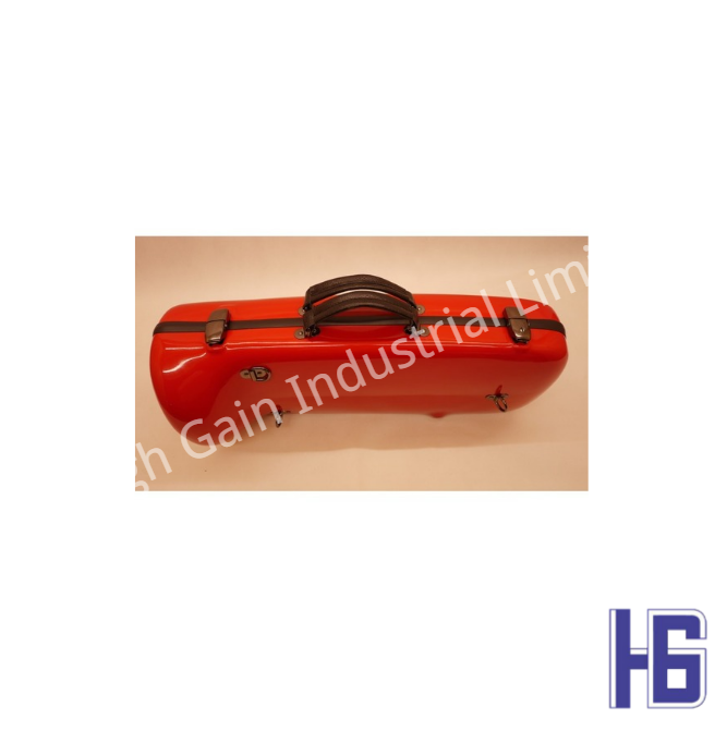 Trumpet Carbon Fiber Cover in Red