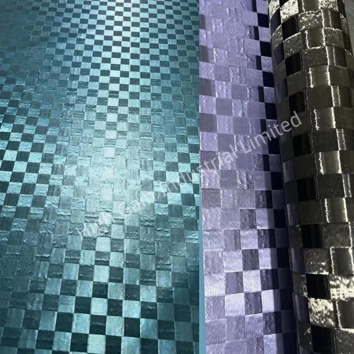 Aluminised Carbon Fiber Spread Tow Fabrics